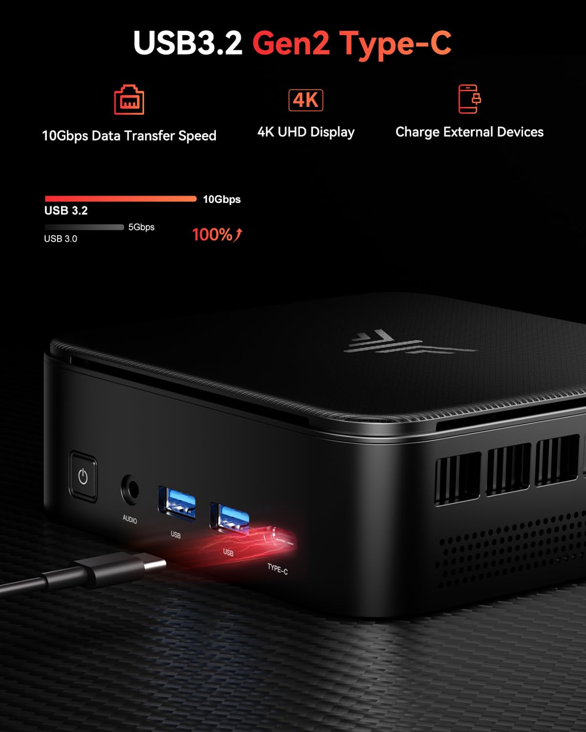 KAMRUI Mini PC Ryzen 7530U 16GB LPDRR RAM 512GB SSD Micro Gaming